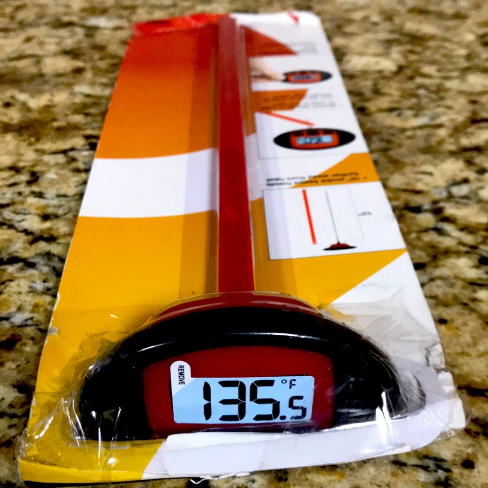 Taylor Precision Products 9840 termómetro de cocina, digital, Color Red